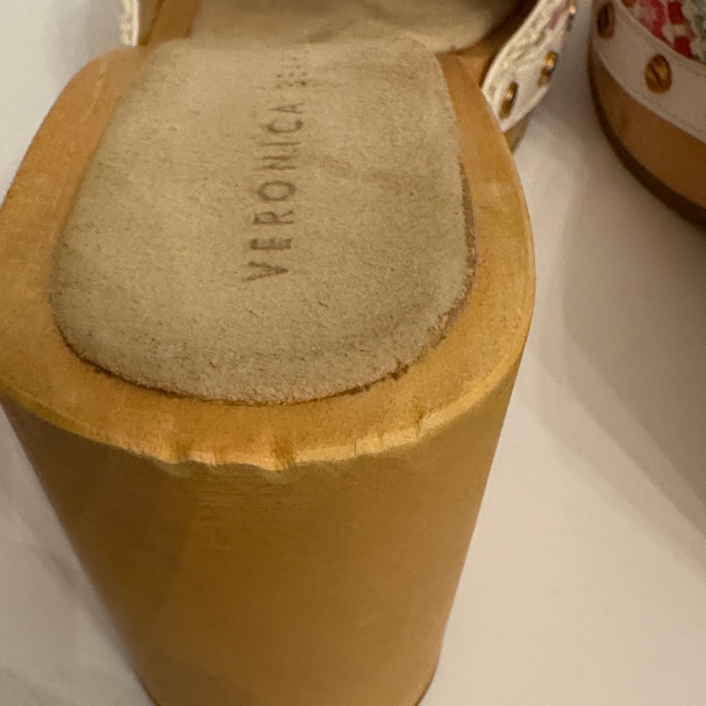 Veronica Beard 8-1/2 HannaLee Colorful Woven Clog Mules - Picture 8 of 16